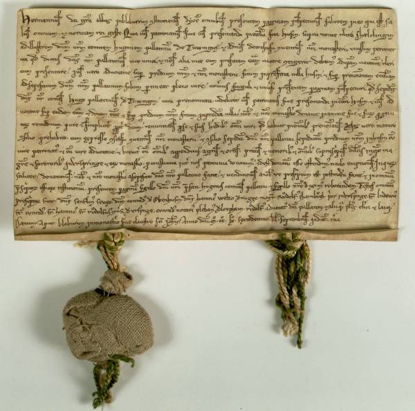 Schenkungsurkunde vom 17. August 1260
